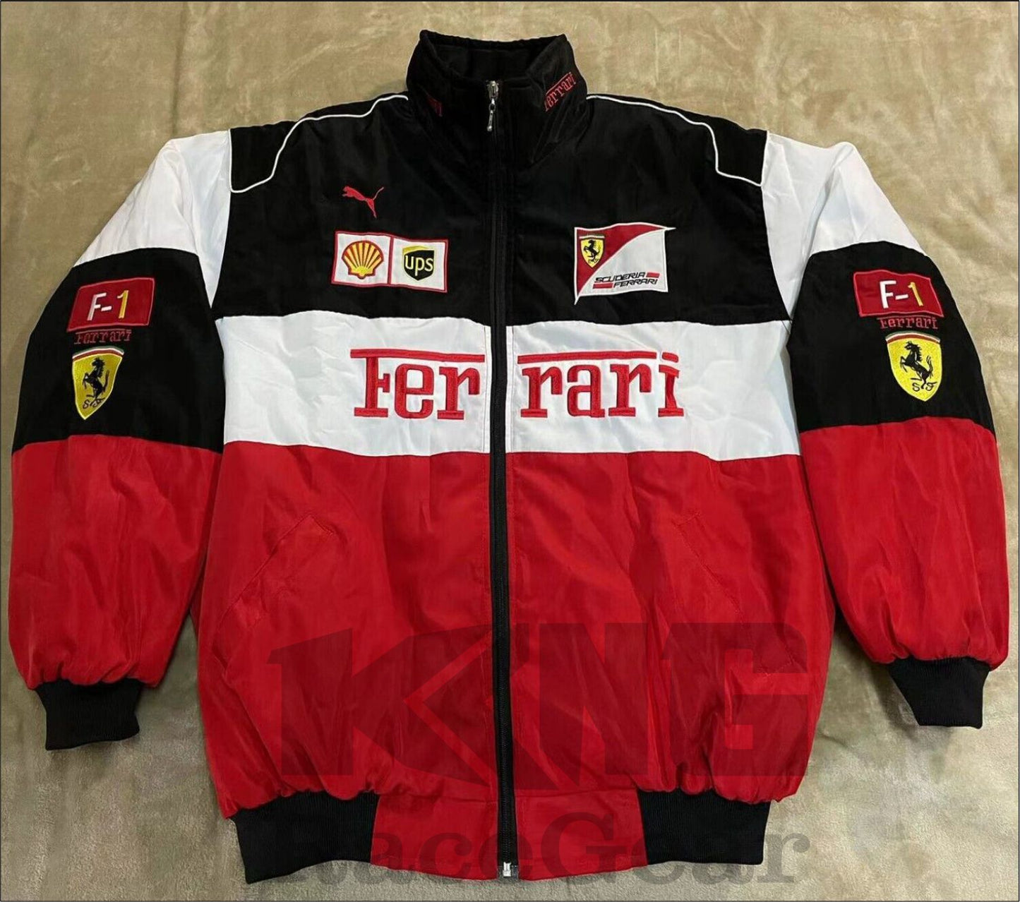 F1 Vintage Scuderia Ferrari Jacket White™