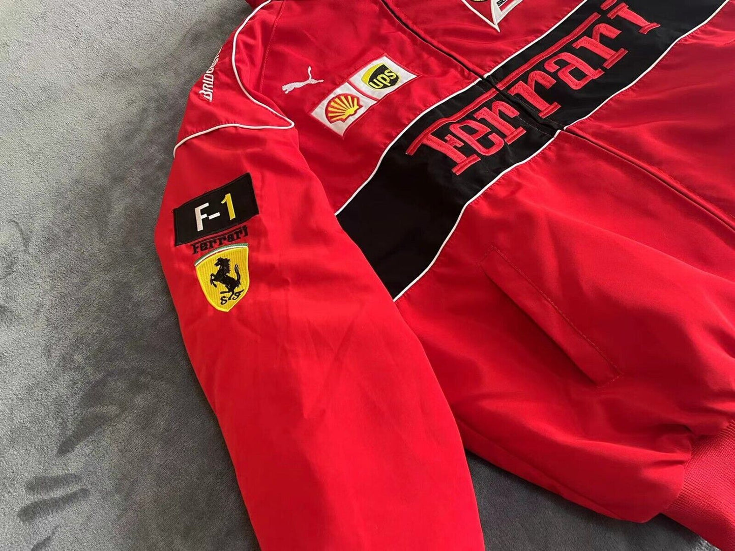 Vintage Ferrari F1 Jacket Red