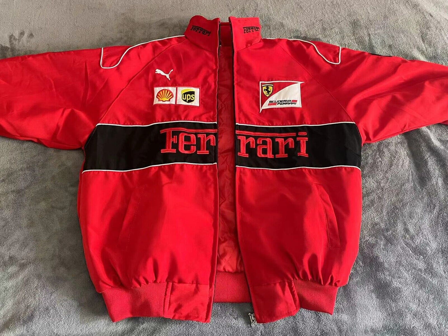 Vintage Ferrari F1 Jacket Red