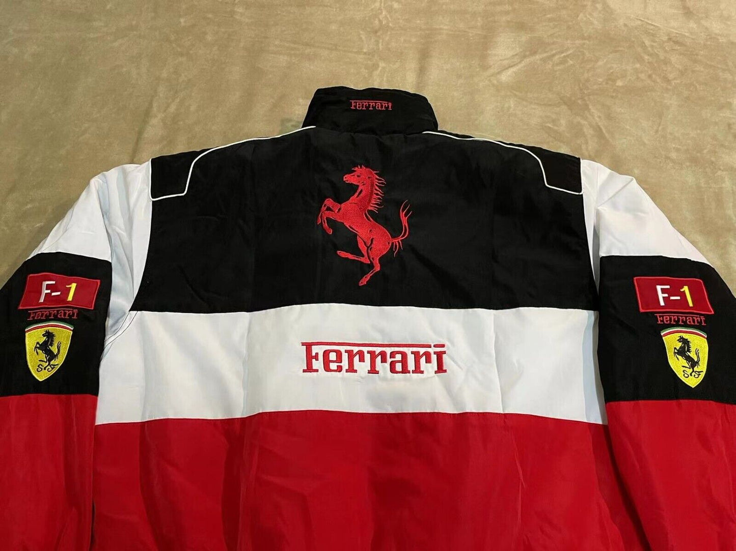Ferrari Jacket - Unisex Racing Vintage Jacket, F1 Jacket, Motorsport Jacket