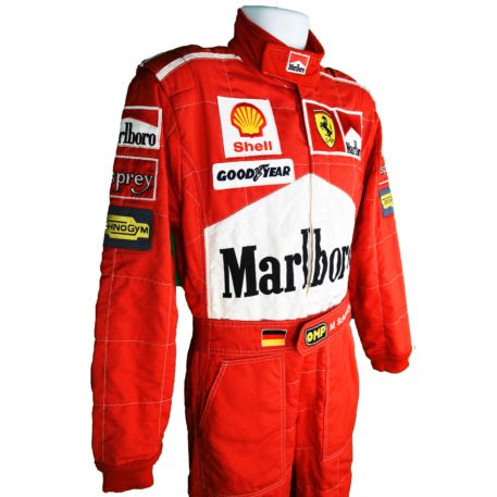 1997 Michael Schumacher Scuderia Ferrari F1 Race Suit / KING RACEGEAR ...