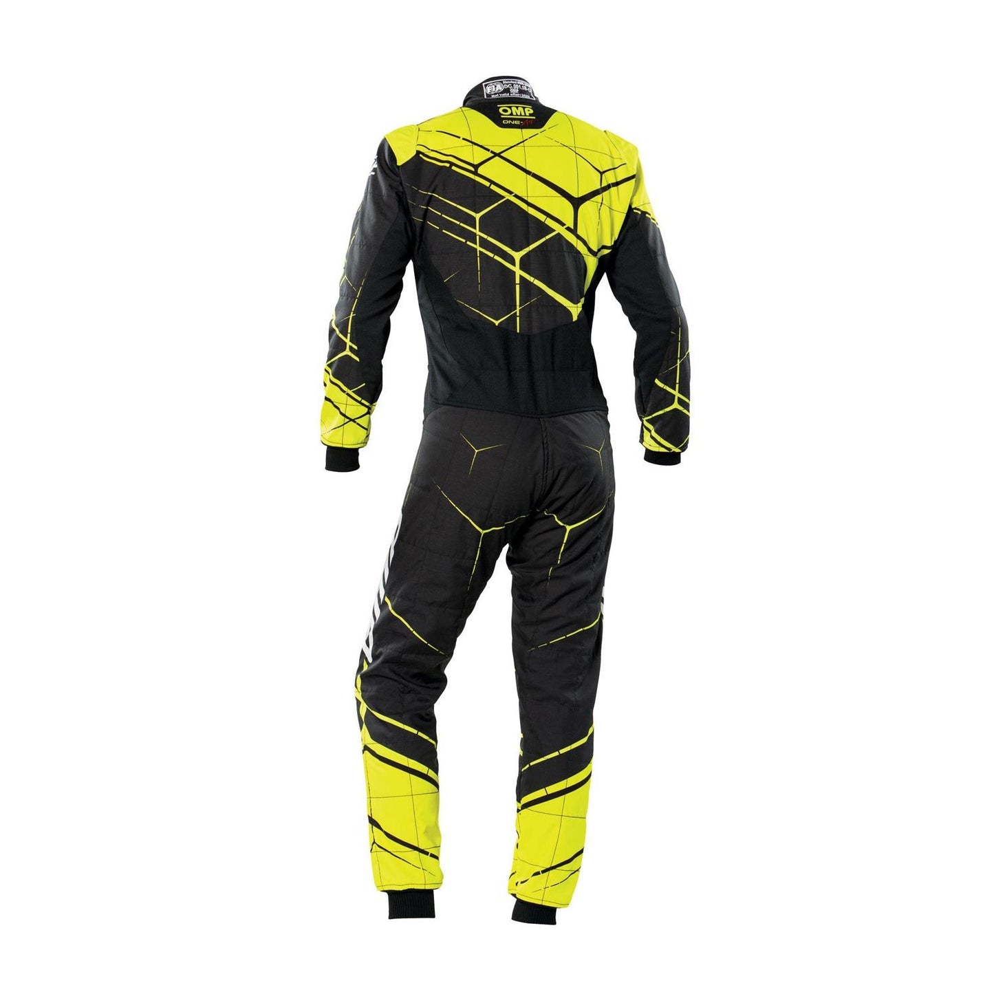 OMP Italy ONE ART MY20 Racing Suit Black/Yellow(FIA homologation)