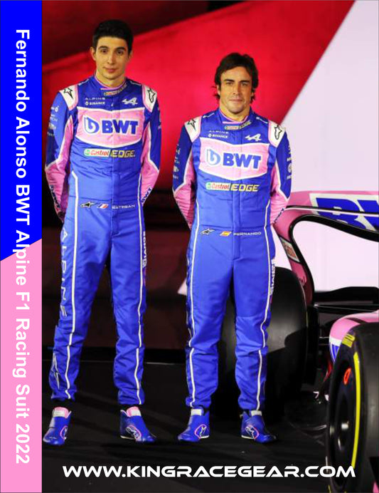 Fernando Alonso BWT Alpine F1 Racing Suit 2022