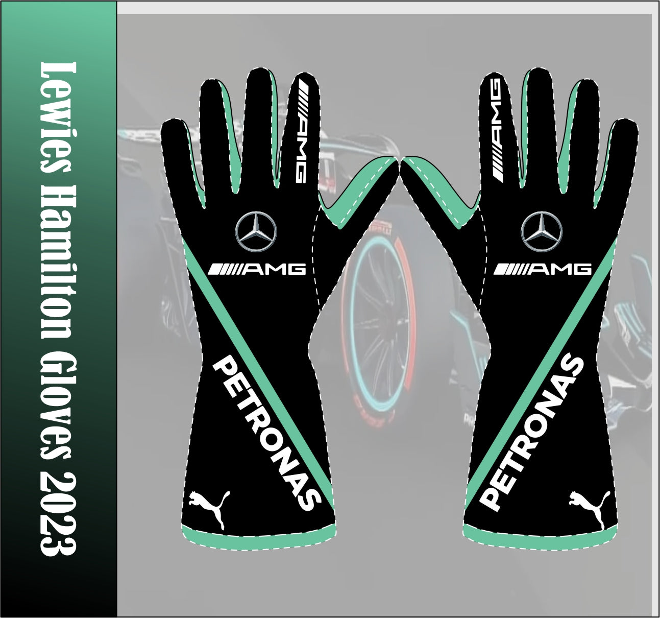 Lewies Hamilton Gloves 2023