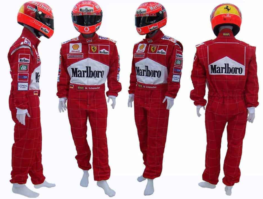 1997 Michael Schumacher Scuderia Ferrari F1 Suit