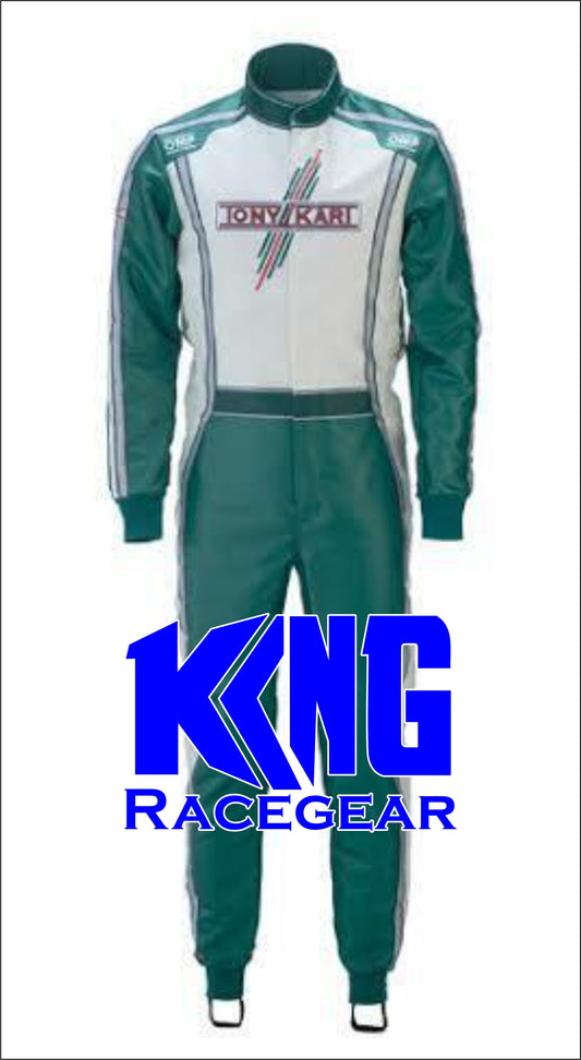 Tonykart driver overall omp, Sublimation Printed Suit