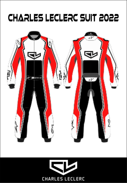 Charles_Leclerc Kart Racing Suit 2022