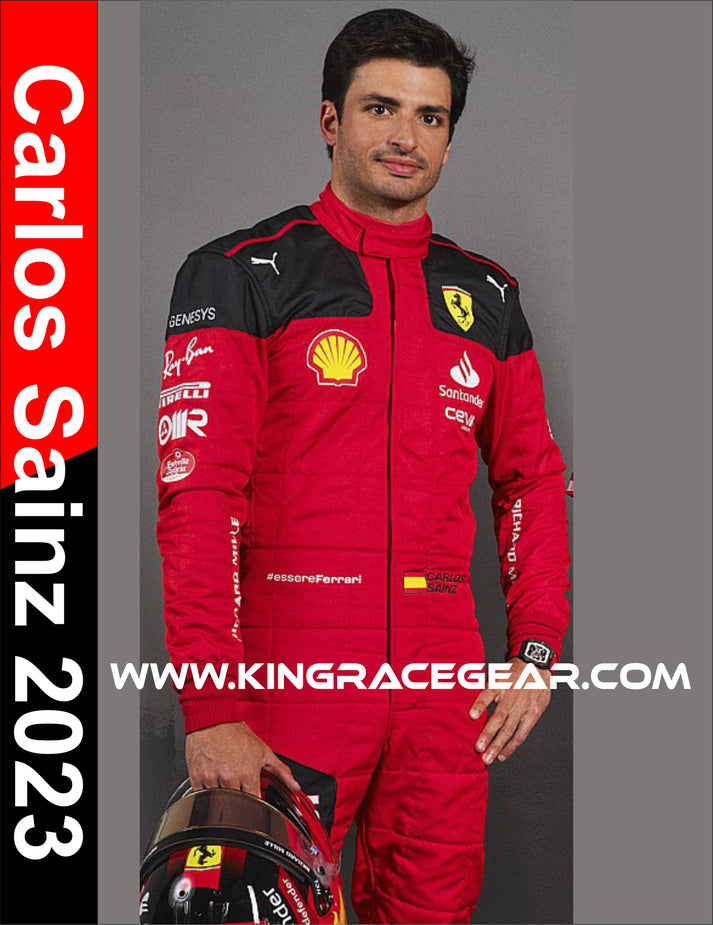 Carlos Sainz F1 Race suits 2023 King racegear – King Racegear