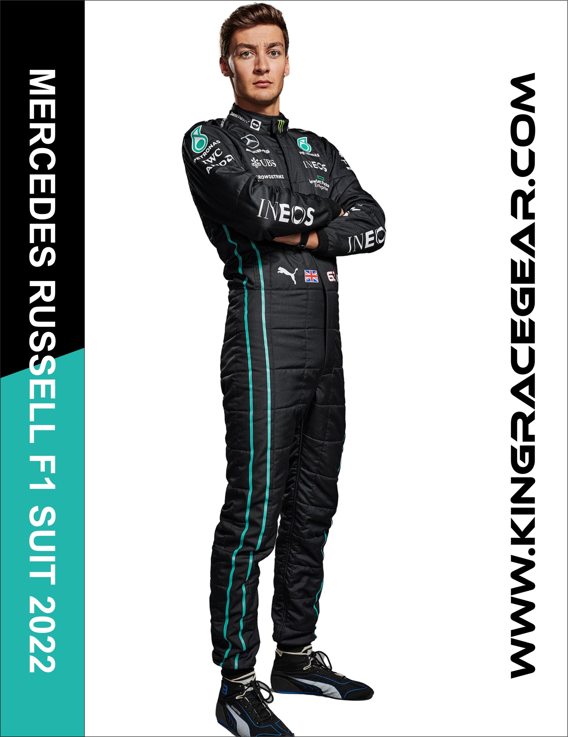 Lewis Hamilton F1 Race Suit 2023 / King Racegear