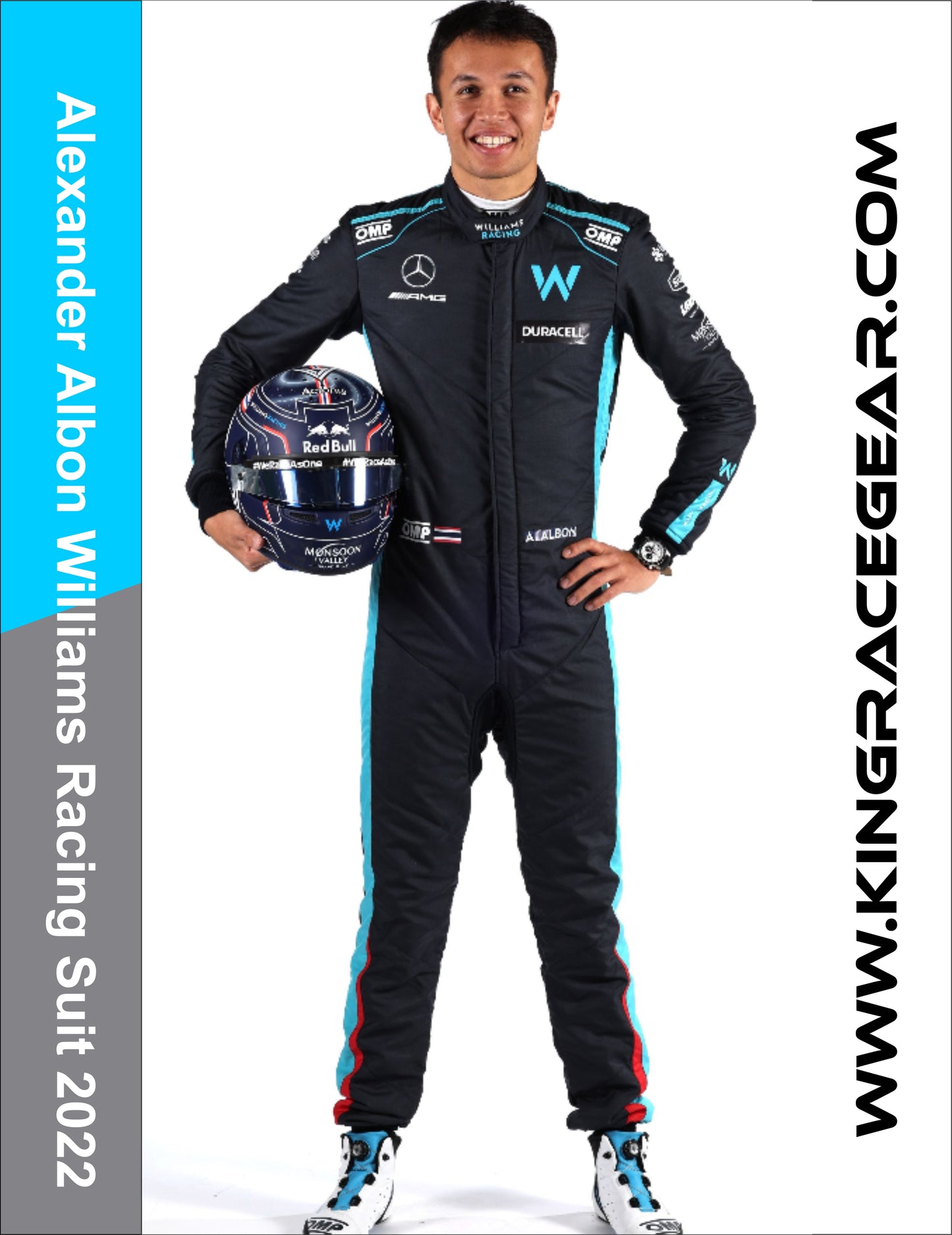 Alexander Albon Williams Racing Suit 2022