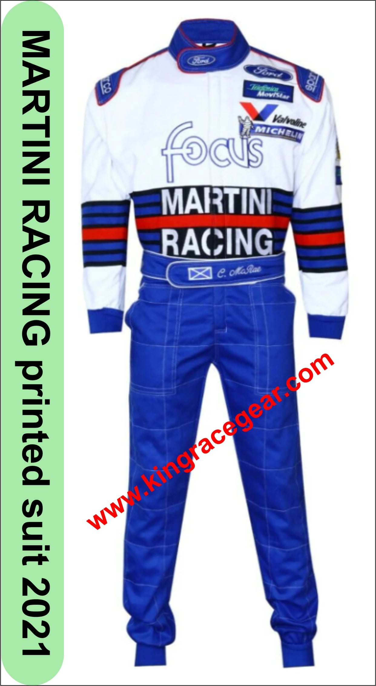 MARTINI RACING printed suit 2021