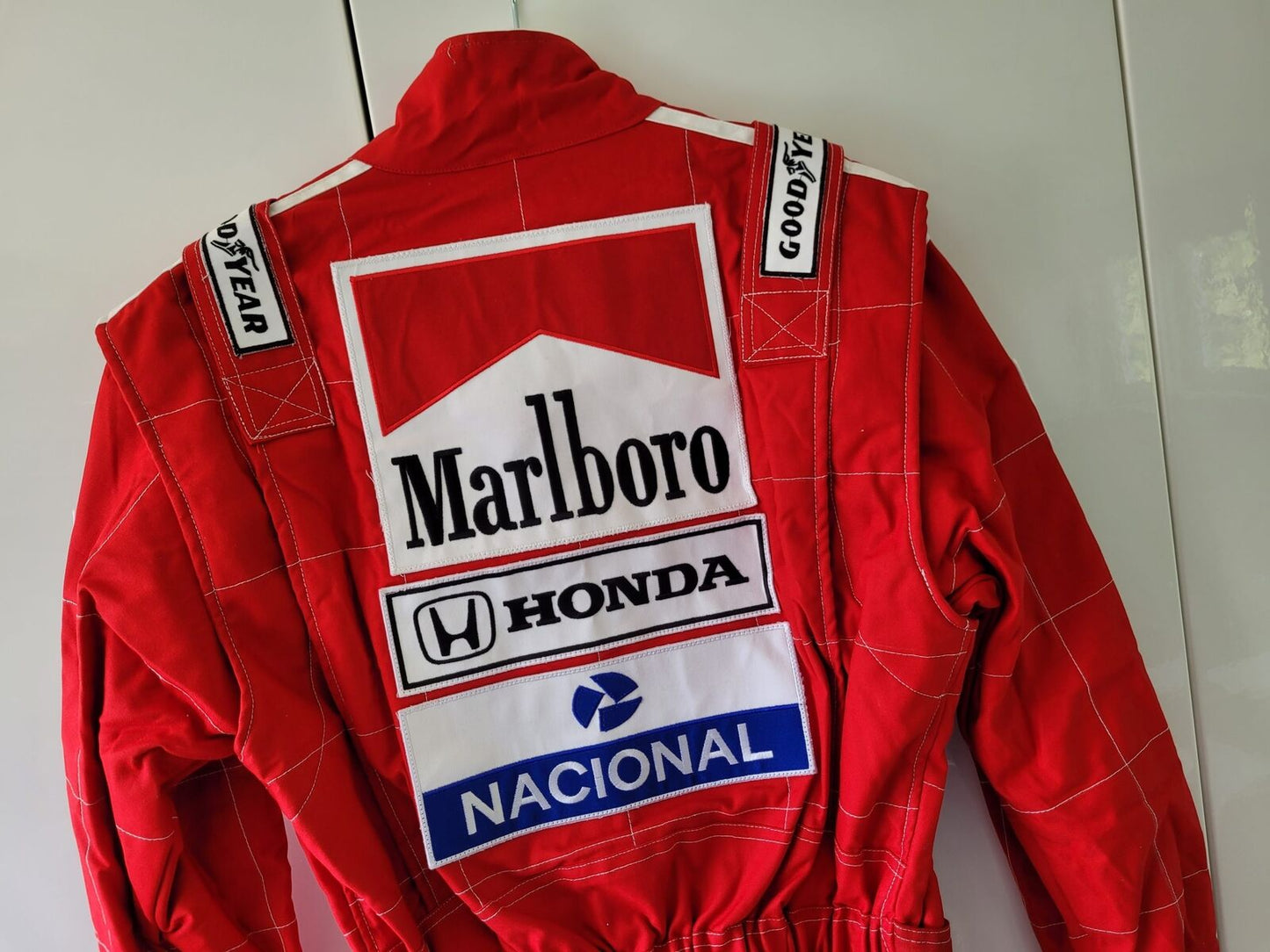 1991 F1 Racing Ayrton Senna Kart Race Suit